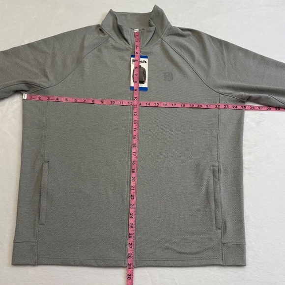 Bench Urbanwear Full Zip Jacket, Moisture Wicking, Gray, Large, NWT - Picture 10 of 16